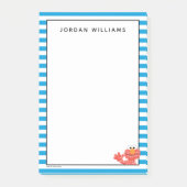Crayon Elmo Stripe Pattern Post-it® Notes (Voorkant)