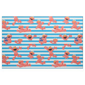 Crayon Elmo Stripe Pattern Stof (Fat Quarter)