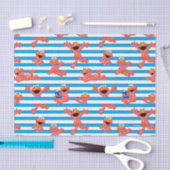 Crayon Elmo Stripe Pattern Tissuepapier (Craft)