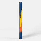 Crayon en Butterfly Brush Strokes iPhone Hoesje (Rechterkant)