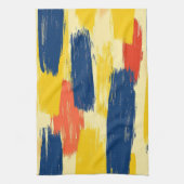 Crayon en Butterfly Brush Strokes Theedoek (Verticaal)