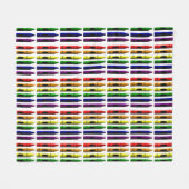 Crayon Fleece Deken (Voorkant (Horizontaal))