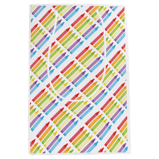 Crayon Gift Bag Medium Cadeauzakje (Voorkant)