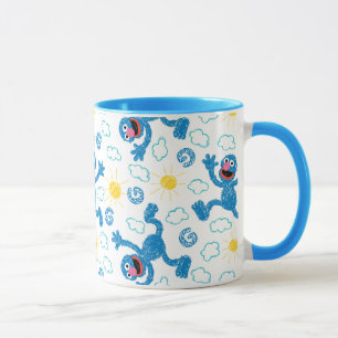 Crayon Grover Sunshine Pattern Mok