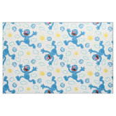 Crayon Grover Sunshine Pattern Stof (Fat Quarter)