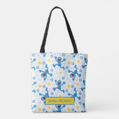 Crayon Grover Sunshine Pattern Tote Bag (Achterkant)
