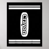 Crayon Halloween kostuum Poster (Voorkant)