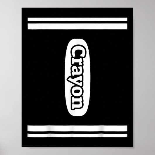 Crayon Halloween kostuum Poster (Voorkant)