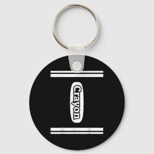 Crayon Halloween kostuum Sleutelhanger