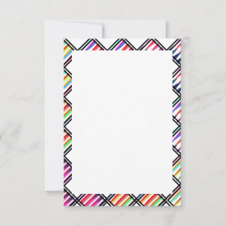 Crayon Jamboree Blank Invitation Sjabloon Kaart