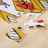 Crayon Jigzaag Puzzle Legpuzzel (Zijkant)