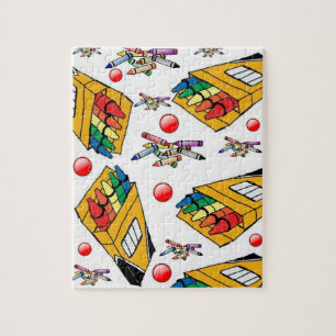 Crayon Jigzaag Puzzle Legpuzzel