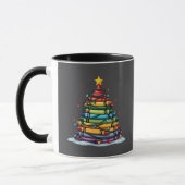 Crayon Kerstboom Leraar Xmas Mok (Links)