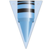 Crayon Kids Verjaardagsfeestje Multicolor Vlaggetjes (Eerste vlag)