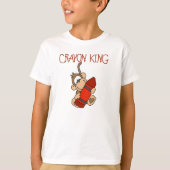 Crayon King T-shirt (Voorkant)