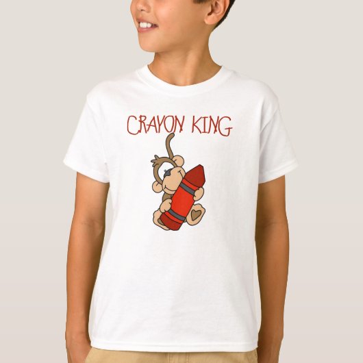 Crayon King T-shirt (Voorkant)
