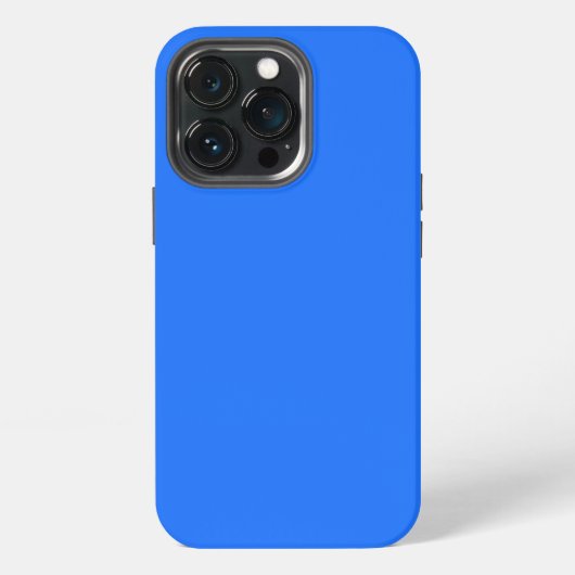 Crayon Kleur Blauw iPhone 13 Pro Hoesje (Achterkant)