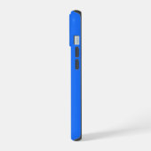 Crayon Kleur Blauw iPhone 15 Hoesje (Linkerkant)