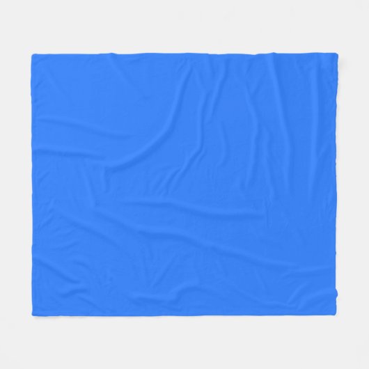 Crayon Kleur Blauw Medium 50x60 Fleece Deken (Voorkant (Horizontaal))