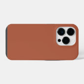 Crayon Kleur Bruin iPhone 14 Pro Hoesje (Achterkant horizontaal)