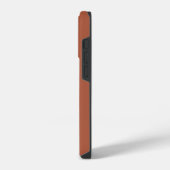Crayon Kleur Bruin iPhone 14 Pro Hoesje (Linkerkant)