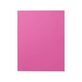 Crayon Kleur Magenta Notitieblok (Linkerzijde)