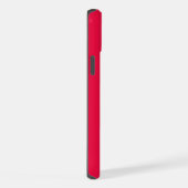 Crayon Kleur Rood iPhone 15 Plus Hoesje Case (Rechterkant)