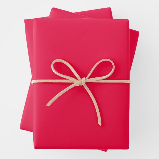 Crayon Kleur Rood Wrapping Sheets Inpakpapier Vel (In situ)