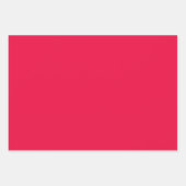 Crayon Kleur Rood Wrapping Sheets Inpakpapier Vel (Voorkant)