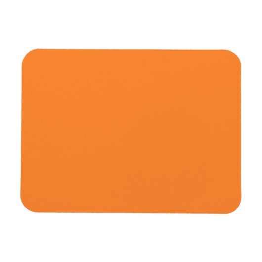 Crayon Kleur Sinaasappel Flexibele Fotomagneet Magneet (Horizontaal)