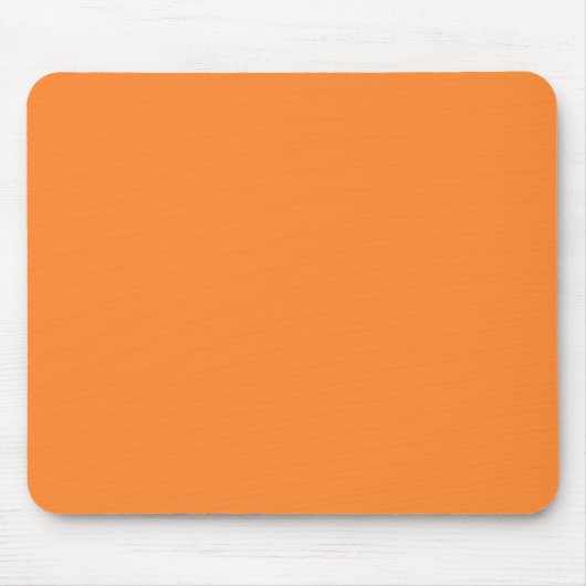 Crayon Kleur Sinaasappel Mousepad Muismat (Voorkant)