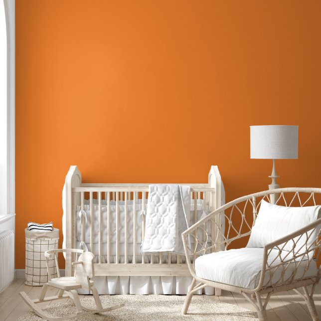 Crayon Kleur Sinaasappel Peel en Stick Wallpaper Behang (Kinderen)