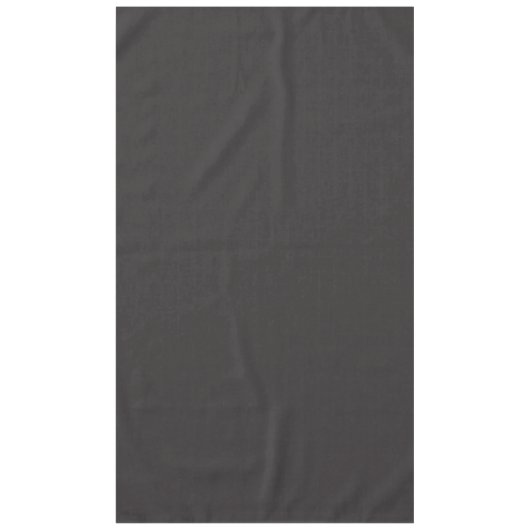 Crayon Kleur Zwart Tafelkleed 60 "x 104" (Voorkant)