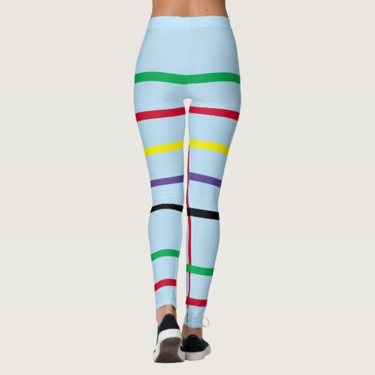 Crayon Lines Leggings (Achterkant)