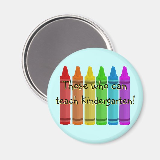 Crayon Magnet (Voorkant / Achterkant)