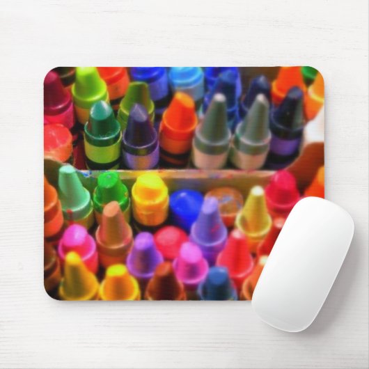 Crayon Mousepad Muismat (Met muis)