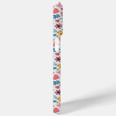 Crayon Pastel Hart & bloemen Case-Mate iPhone Case (Achterkant / Rechts)