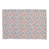 Crayon Pastel Hart & bloemen Kussensloop (Voorkant)
