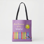 Crayon Schattigee Canvas tas (Voorkant)