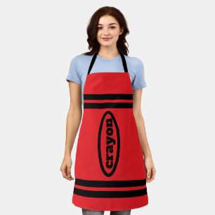Crayon Schort Familie & Groepskostuums - Rood