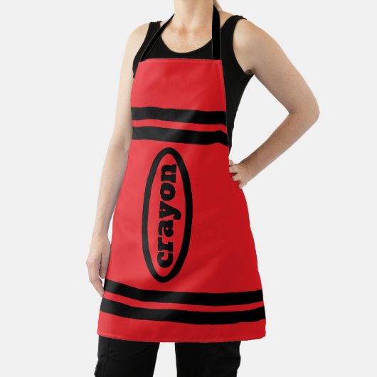 Crayon Schort Familie & Groepskostuums - Rood (Insitu)