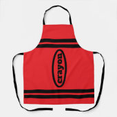 Crayon Schort Familie & Groepskostuums - Rood (Voorkant)