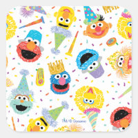Crayon Sesame Pals Party Patroon