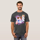 Crayon Shin-chan Benisasoritai Maid Cafe T-shirt (Voorkant volledig)