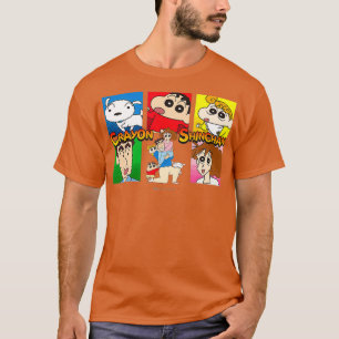Crayon Shin-chan De familie Nohara T-shirt