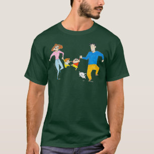 Crayon Shin-chan een handheld wandeling met het ge T-shirt