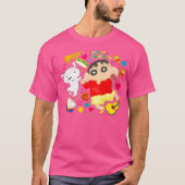 Crayon Shin-chan Exciting Paint Touch T-shirt (Voorkant)