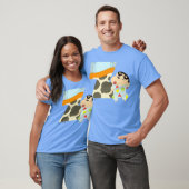 Crayon Shin-chan FUN STUDIE A to T-shirt (Unisex)