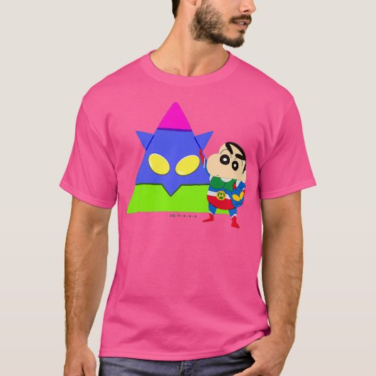 Crayon Shin-chan FUN STUDIE A tot Z A Premium T-shirt (Voorkant)