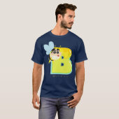 Crayon Shin-chan FUN STUDIE A tot Z Boone T-shirt (Voorkant volledig)